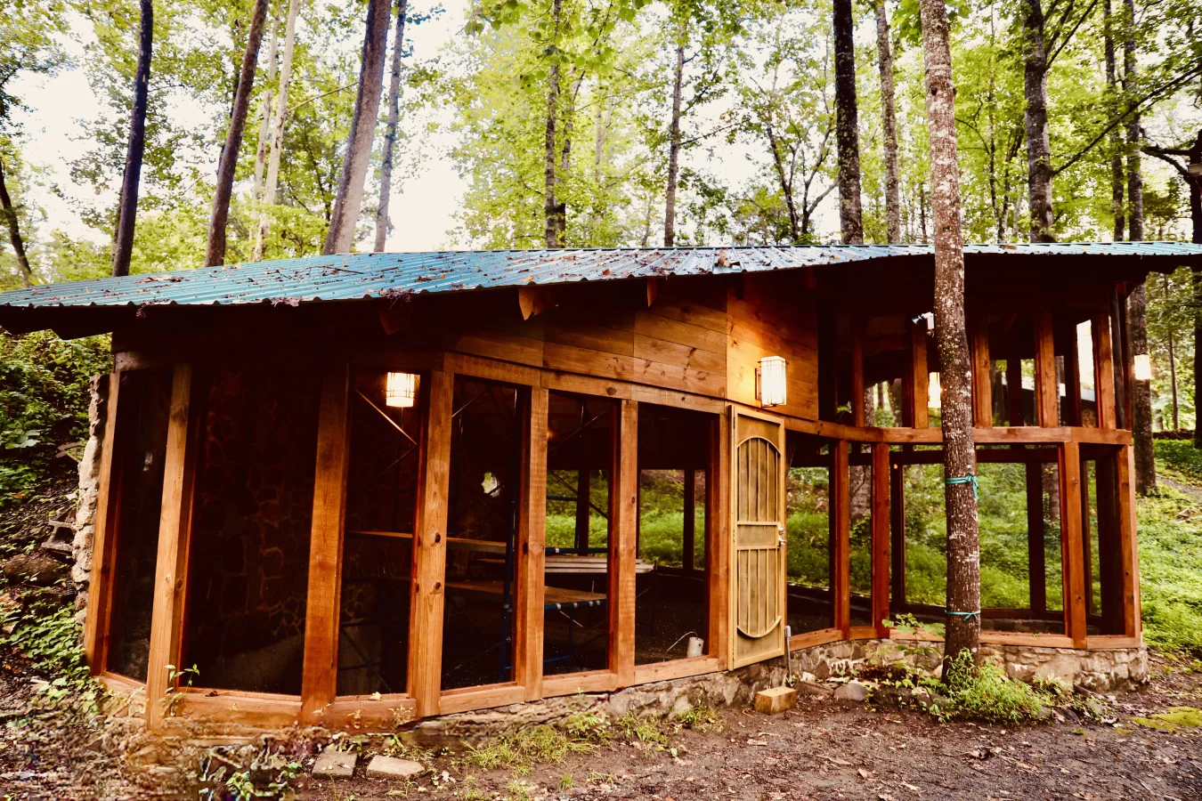 Glade Cottage cottage at White Lotus Eco Spa Retreat, Stanardsville, VA — photo 30 of 33