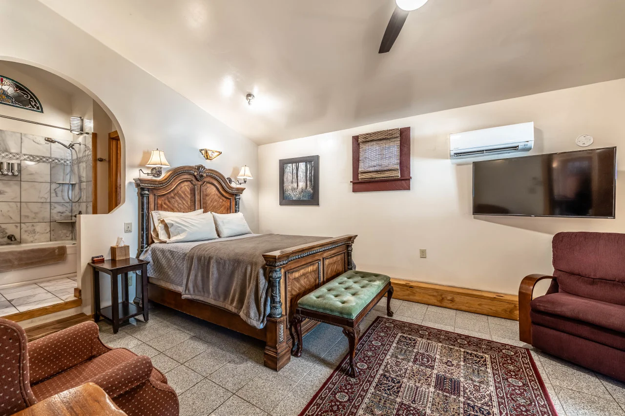 Shire Suite barn at White Lotus Eco Spa Retreat, Stanardsville, VA — photo 9 of 45