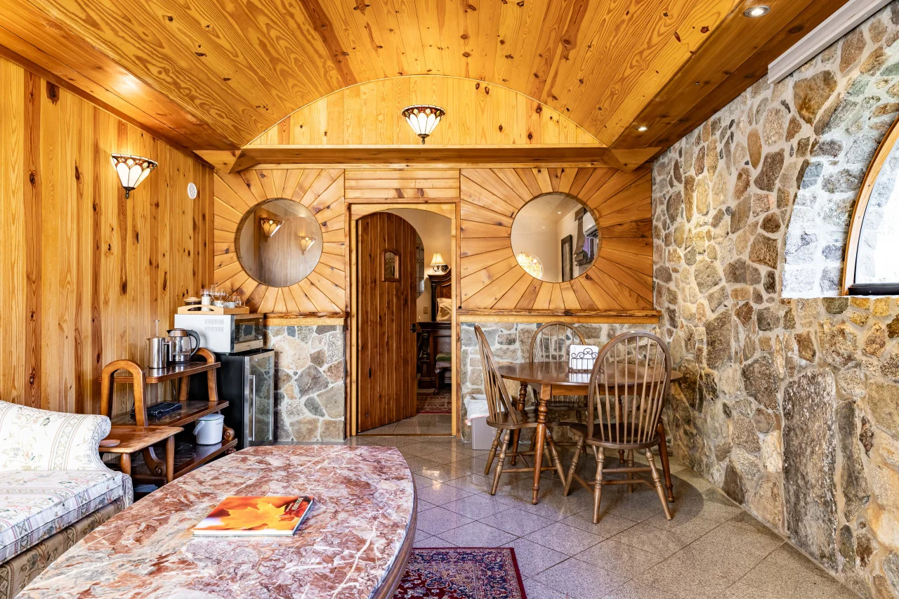 Shire Suite barn at White Lotus Eco Spa Retreat, Stanardsville, VA — photo 3 of 45