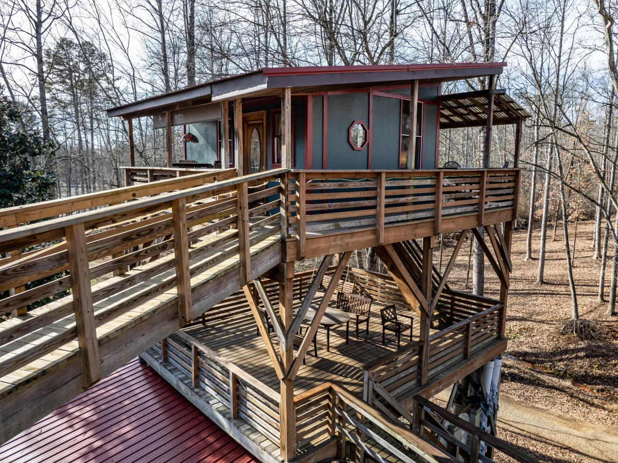 Tree House treehouse at White Lotus Eco Spa Retreat, Stanardsville, VA — photo 14 of 53