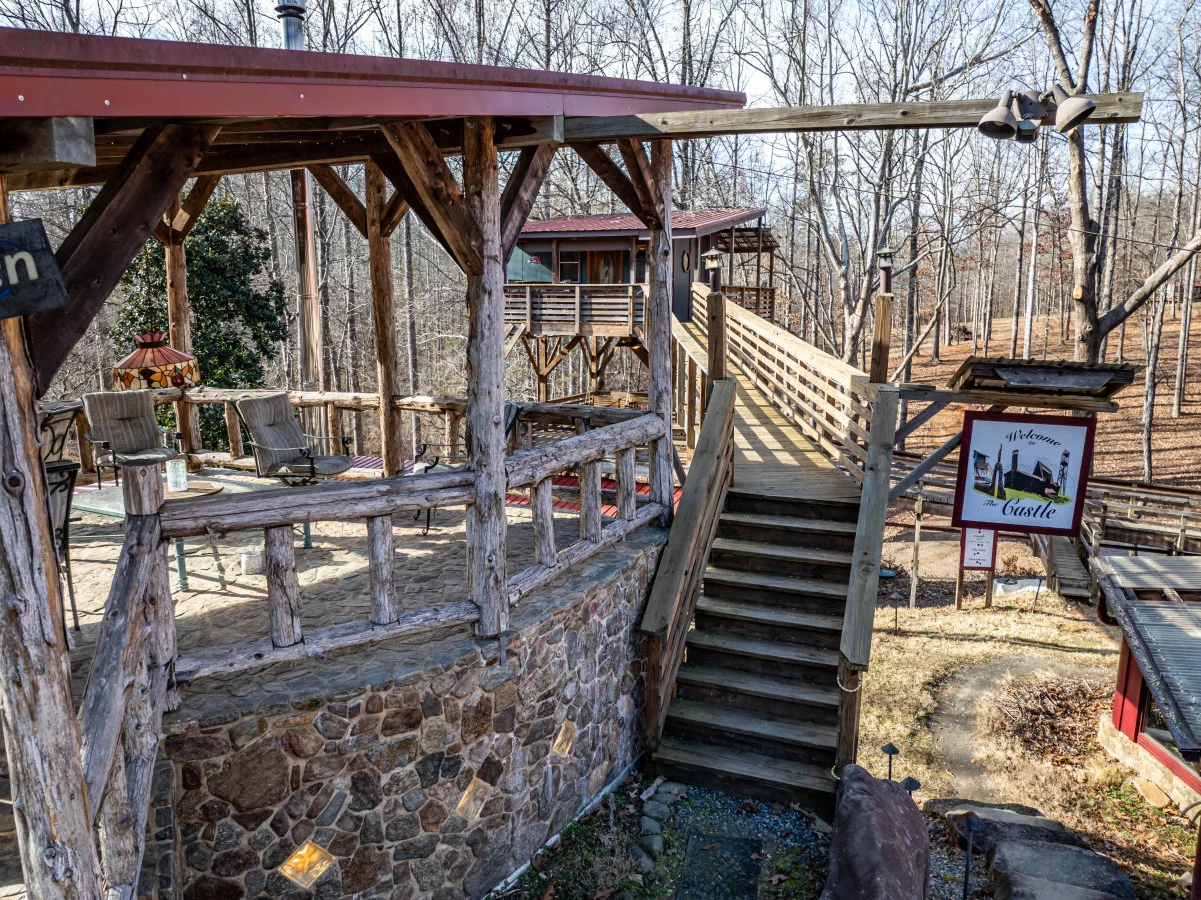 Tree House treehouse at White Lotus Eco Spa Retreat, Stanardsville, VA — photo 13 of 53