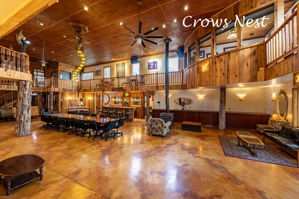 Crow’s Nest barn at White Lotus Eco Spa Retreat, Stanardsville, VA