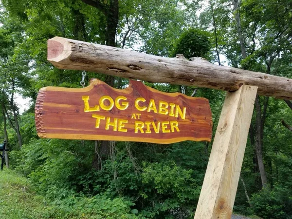 Log Cabin on the River cabin at White Lotus Eco Spa Retreat, Stanardsville, VA — photo 30 of 30