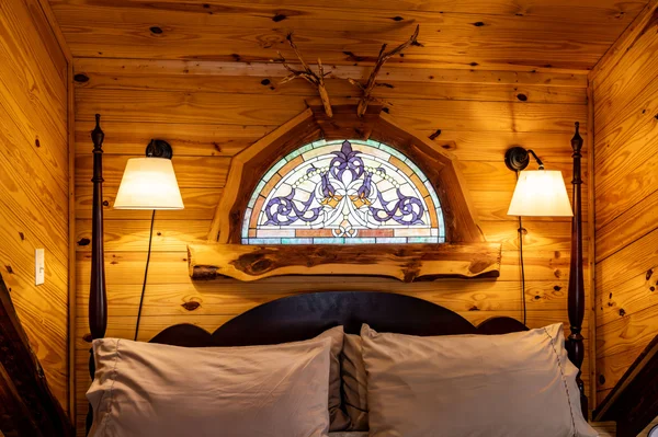 Log Cabin on the River cabin at White Lotus Eco Spa Retreat, Stanardsville, VA — photo 16 of 30