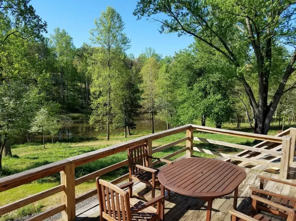 Pondview house at White Lotus Eco Spa Retreat, Stanardsville, VA — photo 2 of 40