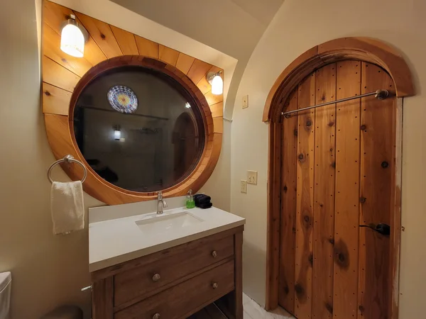 The Hobbit House earth house at White Lotus Eco Spa Retreat, Stanardsville, VA — photo 22 of 38