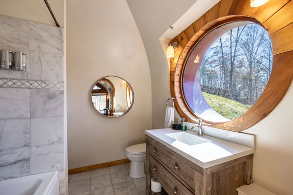 The Hobbit House earth house at White Lotus Eco Spa Retreat, Stanardsville, VA — photo 19 of 38