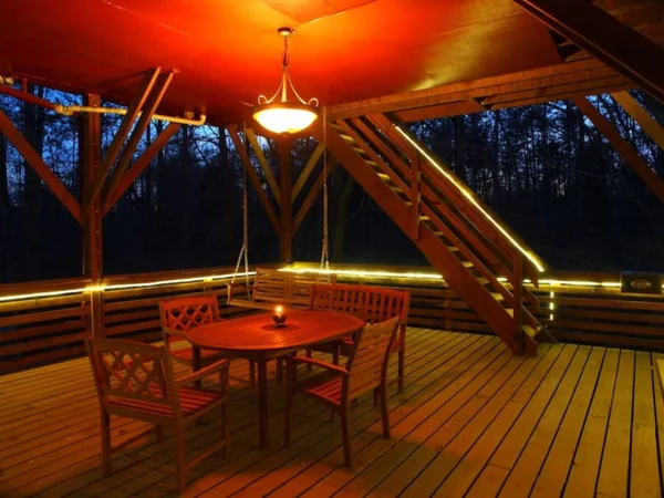 Tree House treehouse at White Lotus Eco Spa Retreat, Stanardsville, VA — photo 20 of 53