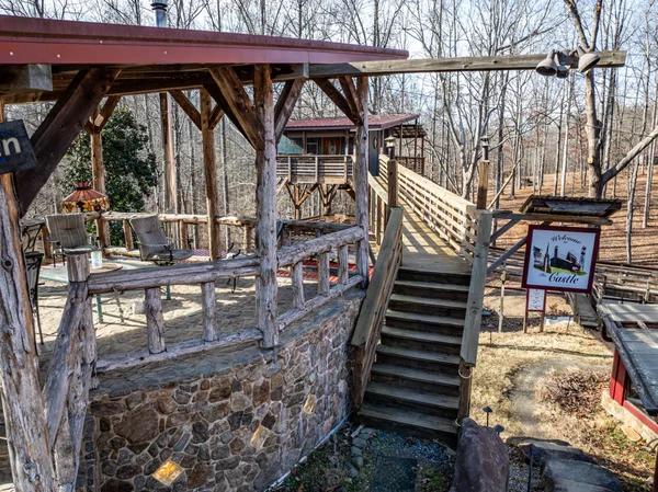 Tree House treehouse at White Lotus Eco Spa Retreat, Stanardsville, VA — photo 13 of 53